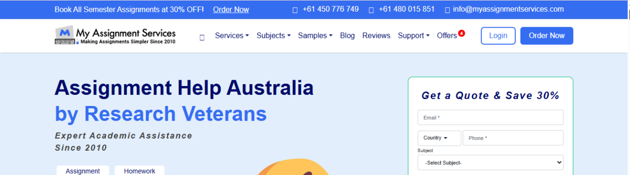 MyAssignment Services